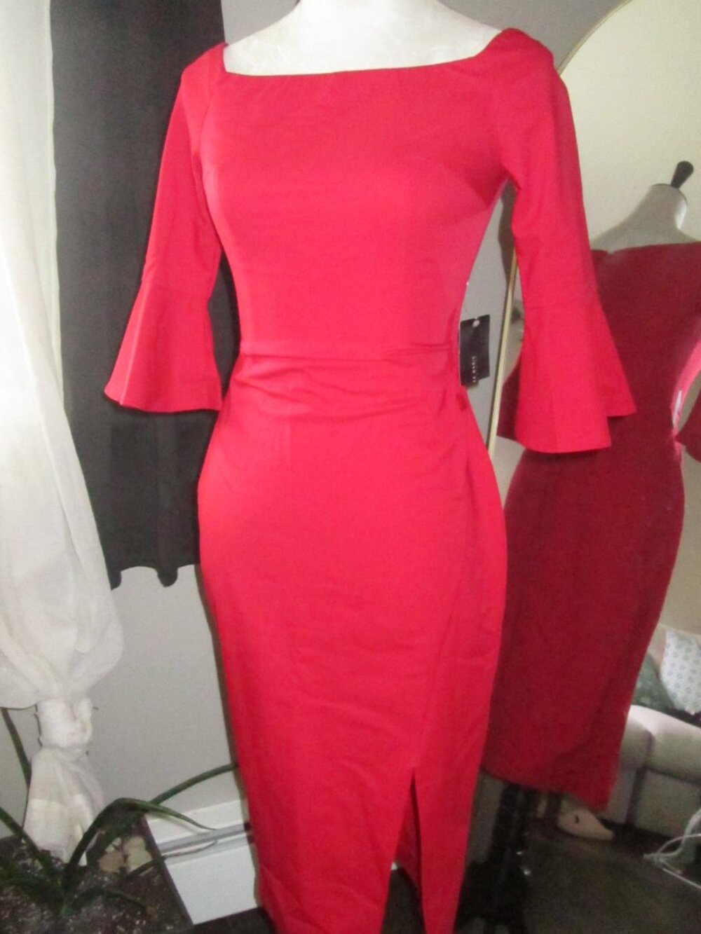 Red dress